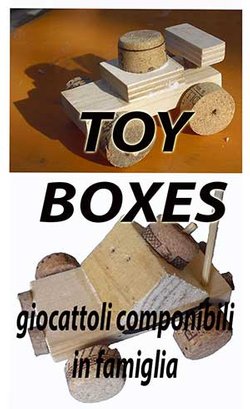 giocattoli assemblabili fatti con scarti del legno di lavorazione