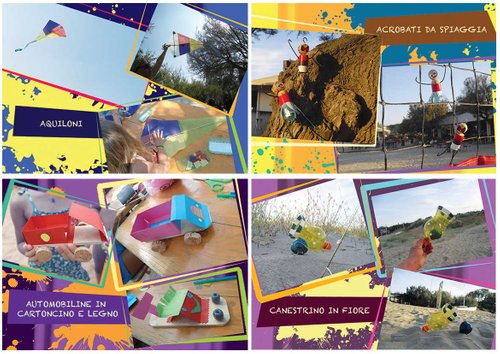4 cartolone del seti postcard bridges ponti di cartoline per la scuola